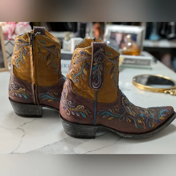 Old Gringo Dulce Calavera Embroidered Boots 7B